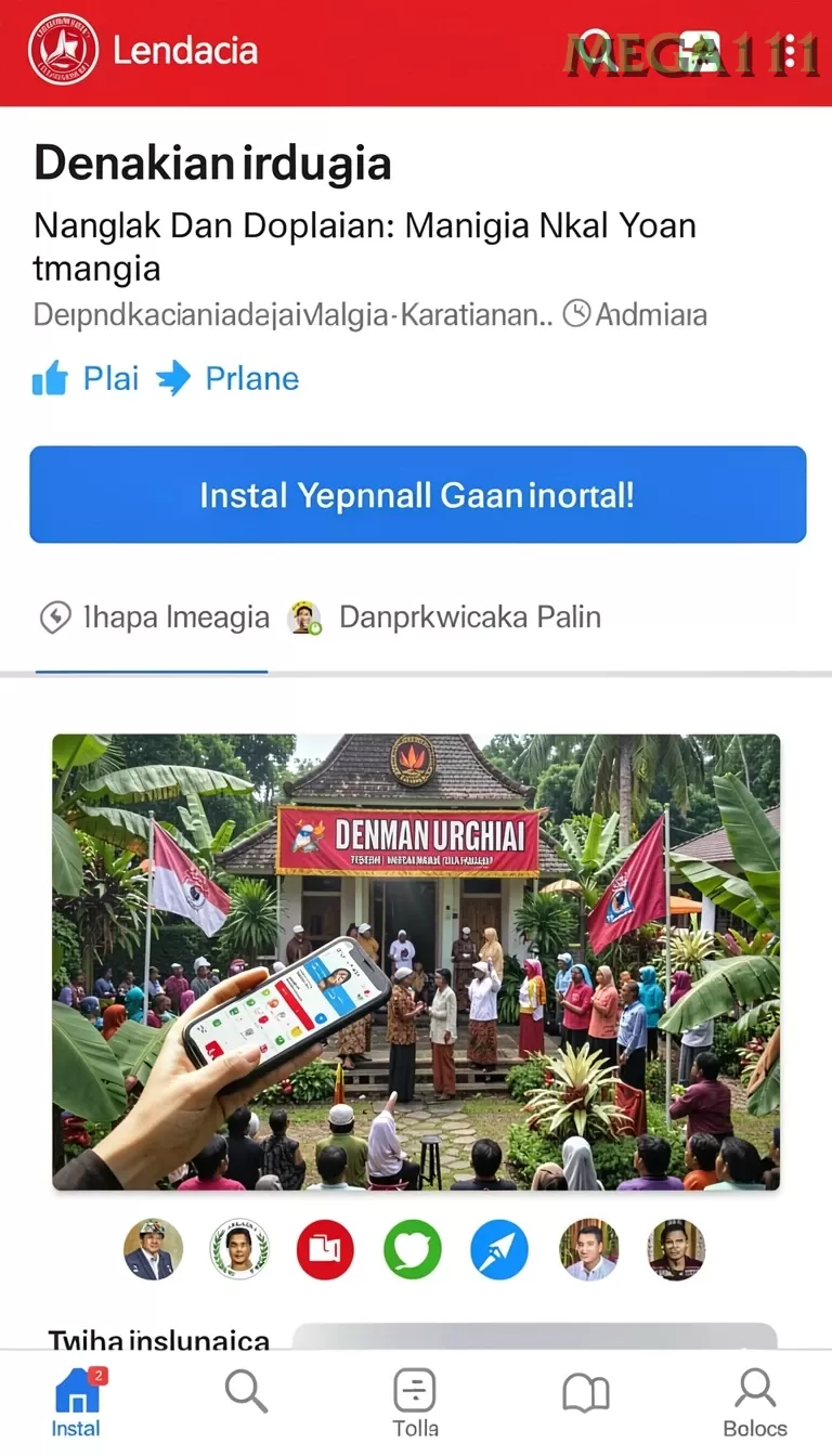Cuplikan layar BOSWIN77 — halaman utama