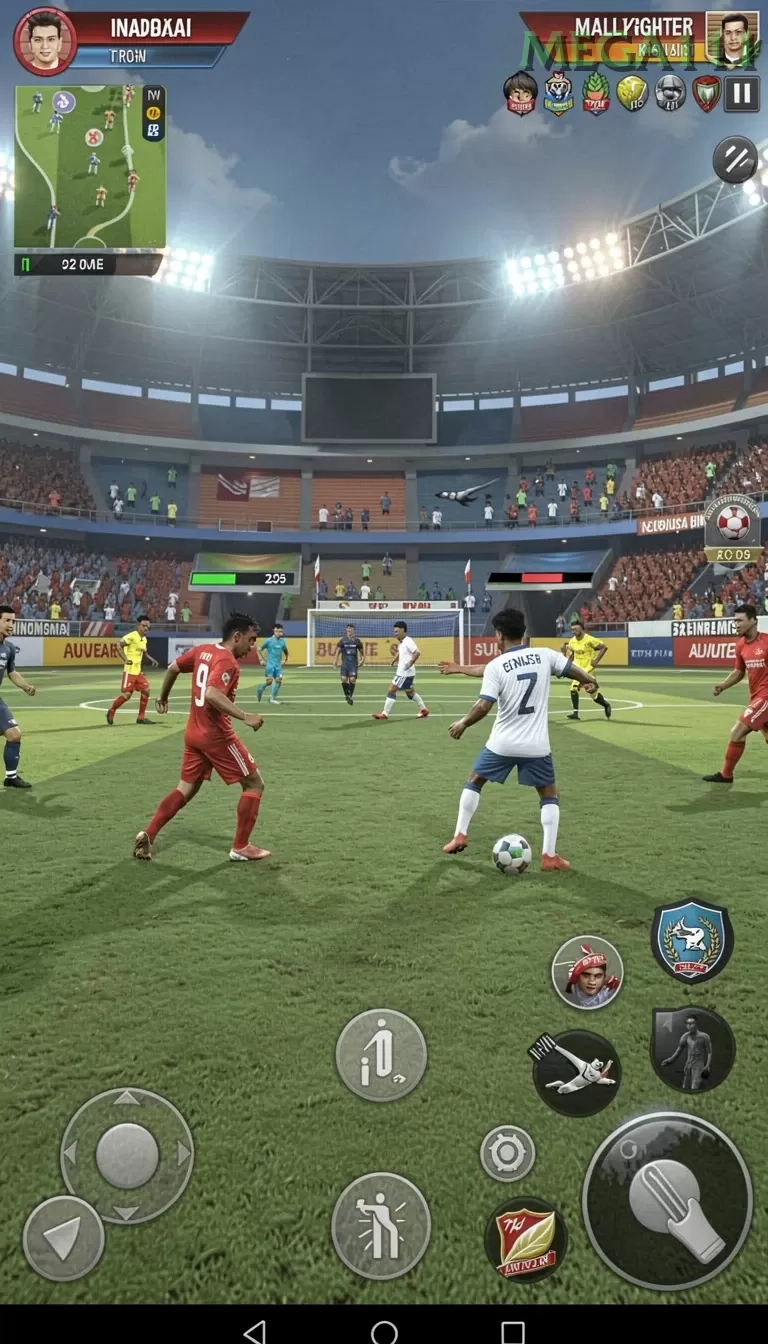 Cuplikan layar GARUDA55 — halaman utama