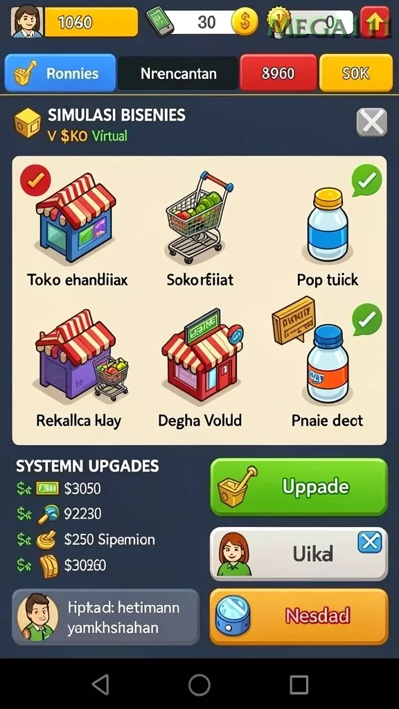Cuplikan layar API5000 — halaman utama